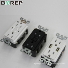 Recipiente de venta caliente GFCI america socket residencial